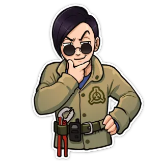 SCP Foundation | ARTSCP telegram stickers