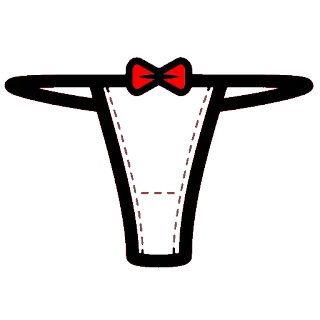 👙 ชุดชั้นใน, หูกระต่าย, เซ็กซี่, ชุดชั้นใน whatsapp sticker