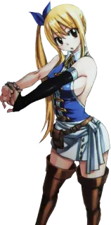 Lucy Heartifilia whatsapp stickers