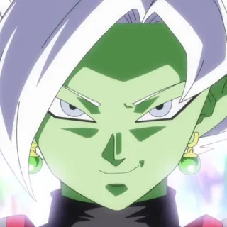 😇 Zamasu Dragon Ball Super Anime, Karakter, Penjahat, Kulit hijau, Zamasu, Dragon Ball Super telegram sticker