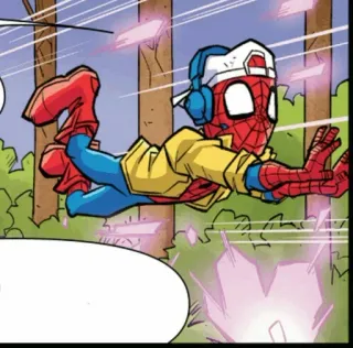 🕸 Spider-Man super-herói, quadrinhos, Marvel, desenho animado, ação telegram sticker