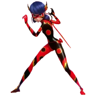 😄 Ladybug Miraculous: Tales of Ladybug & Cat Noir 무당벌레, 미라큘러스 레이디버그, 슈퍼히어로, 만화, 애니메이션, 액션, 점, 빨간색, 마스크 whatsapp sticker