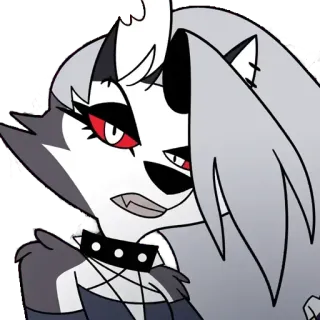 🤨 Loona Helluva Boss whatsapp sticker