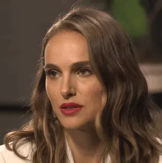 🍄 Natalie Portman atriz, celebridade, retrato, mulher, filme, linda telegram sticker