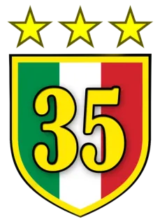 🇮🇹 35 意大利语, 旗帜, 数字, 星星, 盾牌 whatsapp sticker