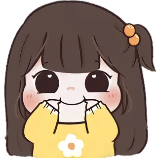 🎐 hoạt hình, cô gái, dễ thương, nhãn dán, anime, kawaii telegram sticker