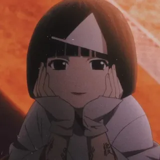 💈 Anime, Meisje, Schattig, Portret, Cartoon whatsapp sticker