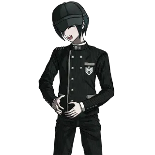 😂 Shuichi Saihara Danganronpa Аниме, Персонаж, Сайхара, Danganronpa telegram sticker