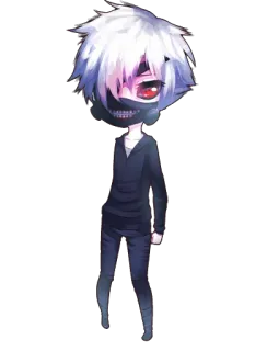 🚶 Ken Kaneki Tokyo Ghoul Anime, Manga, Ghoul, Charakter, Fanart, Ken Kaneki telegram sticker
