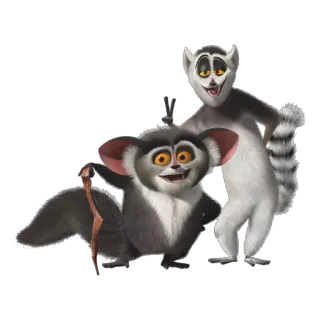 Madagascar telegram stickers