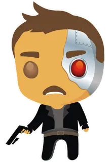 Печенька / Cookie stickers whatsapp stickers