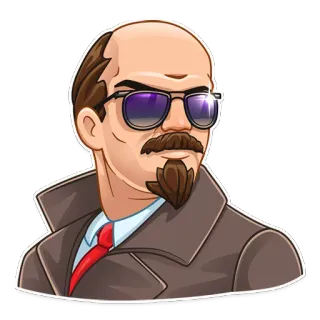 😎 Vladimir Lenin Politico, Lenin, Figura politica, Sovietico, Figura storica telegram sticker