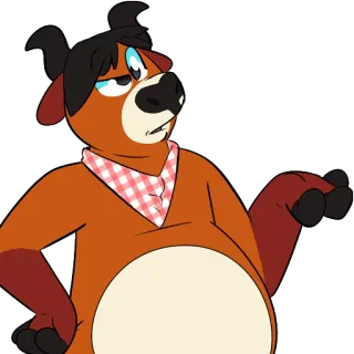 FuzzyRedBull telegram stickers