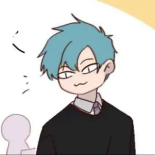 💌 Anime, Kreskówka, Słodkie, Postać, Ilustracja, Grafika cyfrowa telegram sticker