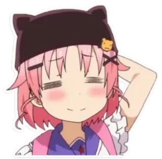 😅 Anime, Dễ thương, Cô gái, Hoạt hình, Nhân vật telegram sticker