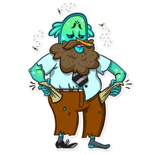 Office Plankton telegram stickers
