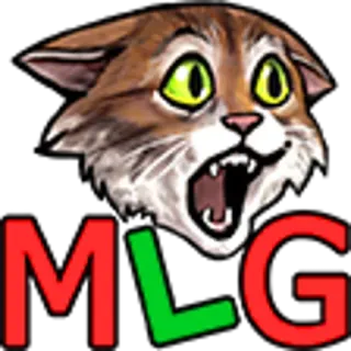 😲 MLG Katze, MLG, Meme, Internet, lustig telegram sticker