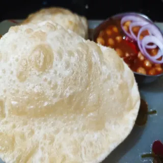 🍛 Puri, Chole, Indisches Essen, Street Food, Gericht, Küche, Zwiebel telegram sticker
