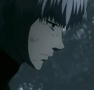 🖤 Ken Kaneki Tokyo Ghoul Anime, Tokyo Ghoul, Ken Kaneki, Ghoul, Anime dark, Personagem de anime telegram sticker