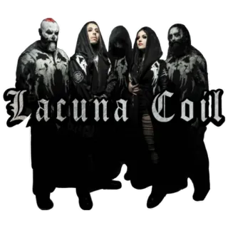 🤘 Lacuna Coil banda, música, gótico, metal telegram sticker