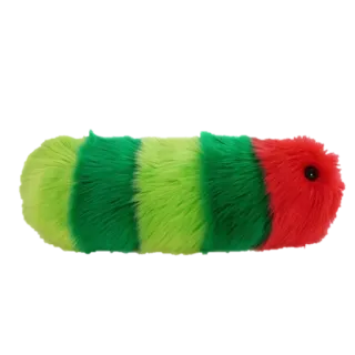 🐛 bruco, giocattolo, soffice, verde, rosso telegram sticker