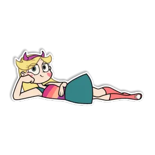 😘 Star Butterfly Star vs. the Forces of Evil การ์ตูน, ตัวละคร, สตาร์ บัตเตอร์ฟลาย, แอนิเมชั่น telegram sticker