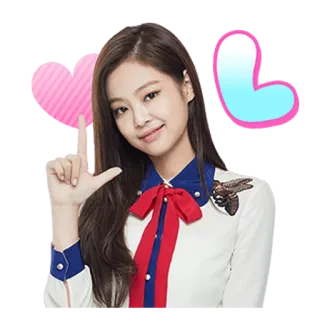 ☝️ K-Pop, ไอดอล, หัวใจ, น่ารัก, เกาหลี, ผู้หญิง, เพลง telegram sticker