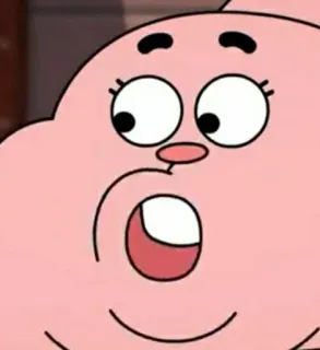 😁 Nicole Watterson The Amazing World of Gumball cartoon, the amazing world of gumball, nicole watterson, character, tv show, animated whatsapp sticker
