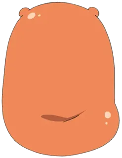 🥧 Blob, Personnage, Minimaliste, Mignon whatsapp sticker