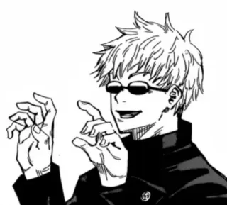 😀 Gojo Satoru Jujutsu Kaisen Anime, Manga, Gojo Satoru, Jujutsu Kaisen telegram sticker