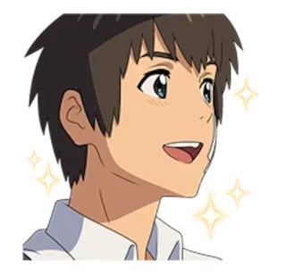 Your Name • @AnimeCrunch_Stickers telegram stickers