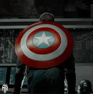 🛡 Captain America captain america, shield, marvel, superhero telegram sticker