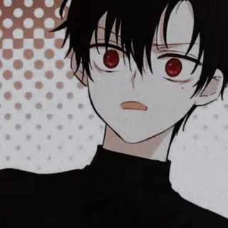 😈 อนิเมะ, มังงะ, การ์ตูน, เด็กผู้ชาย telegram sticker