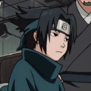 😒 Sasuke Naruto anime, sasuke, naruto, manga, ninja telegram sticker