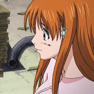 ☺️ Orihime Inoue Bleach anime, manga, cartoon, Orihime Inoue, Bleach telegram sticker