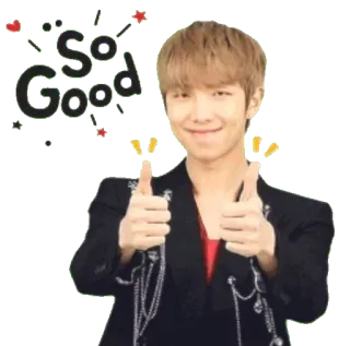 👍 So Good Pollice in su, Positivo, Approvazione, OK, Accordo, Bel lavoro telegram sticker