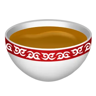 ☕ comida, sopa, tigela, tradição, cultura, design telegram sticker