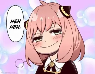 Anya Forger [@notelelevenagain] telegram stickers