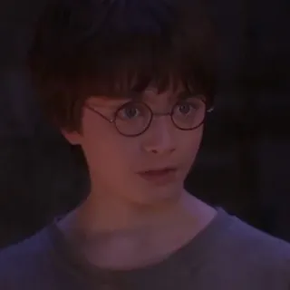 🦁 Harry Potter harry potter, daniel radcliffe, película, mago, magia, personaje, retrato whatsapp sticker