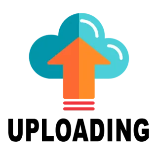 📡 cloud upload cloud, caricare, freccia, trasferimento dati, internet, tecnologia telegram sticker