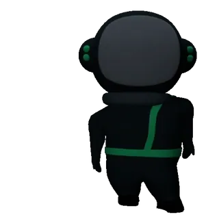 😭 astronaut, luar angkasa, karakter, helm, gelap telegram sticker