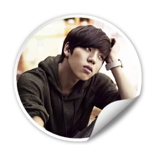 😒 человек, мужчина, стикер, портрет telegram sticker