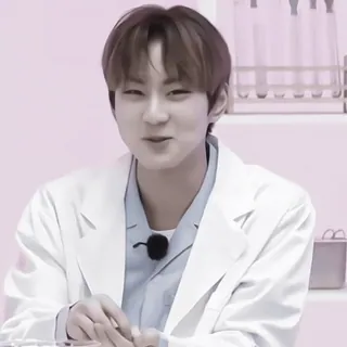 🥽 portrait, homme, scientifique, blouse blanche, personne, homme telegram sticker