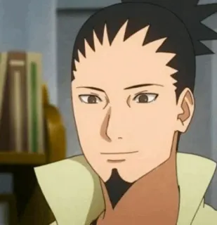 🎼 Shikamaru Nara Naruto Anime, Naruto, Shikamaru, Personaje whatsapp sticker