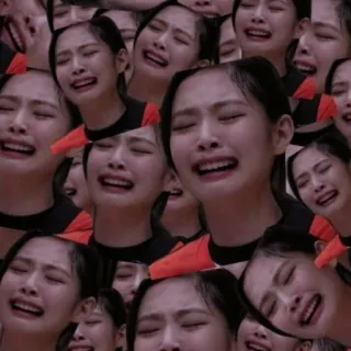 🦖 chorando, triste, emoção, mulher, chateada, expressão facial, angustiada telegram sticker