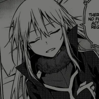 🖊 THERE IS NO FUN ACTION REQUIRED Anime, Mangá, Sonolento telegram sticker