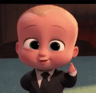 The baby boss whatsapp stickers