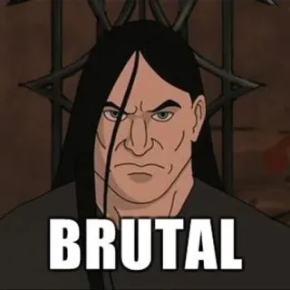 Brutal! :: @deathmetalguy telegram stickers