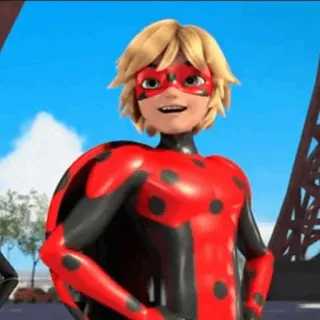 Miraculous Ladybug @IWillFightForU whatsapp stickers