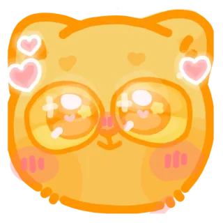 😍 кавай, милый, медведь, животное, мультфильм whatsapp sticker